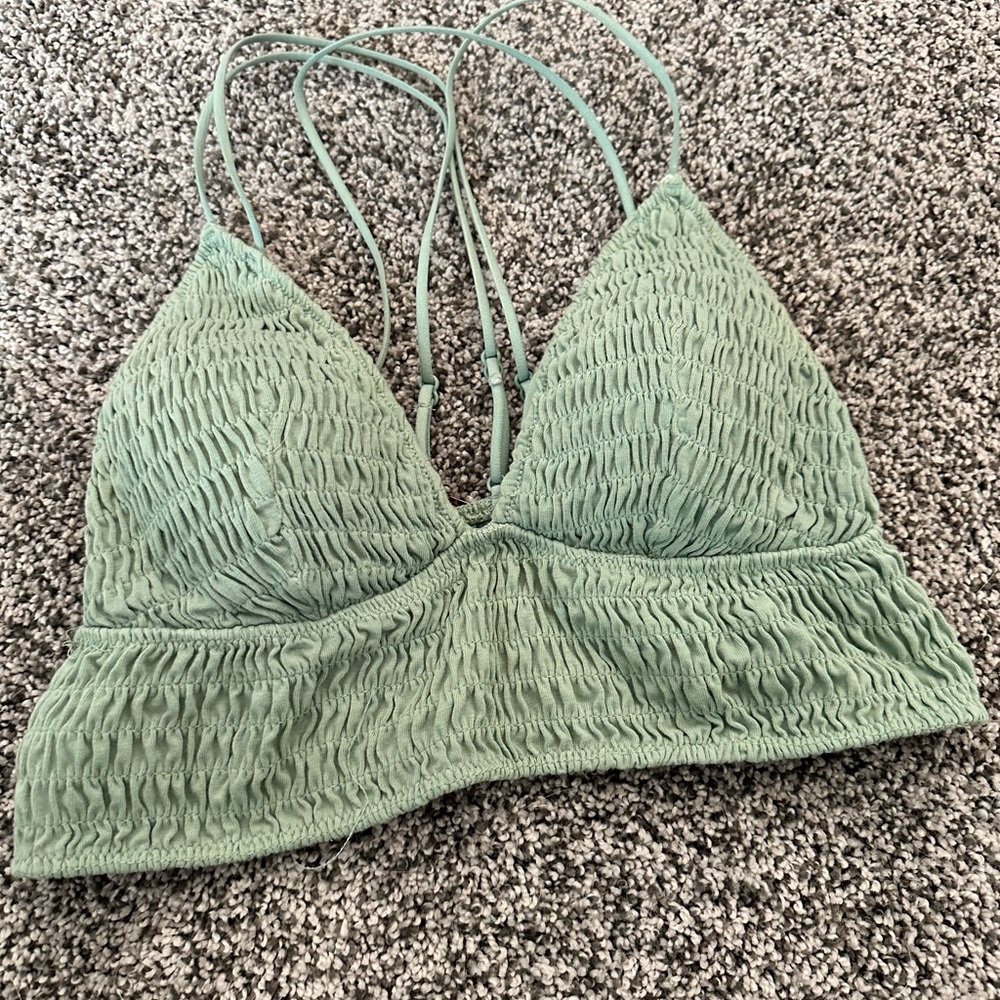 Pink bra top